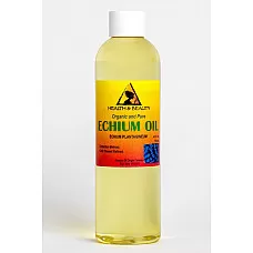 Echium seed oil organic refined cold pressed premium fresh prime 100% pure 4 oz