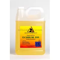 Aceite de semilla de Echium orgánico refinado prensado en frío prima fresca 100% puro 7 lb