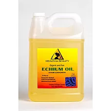 Echium seed oil organic refined cold pressed premium fresh prime 100% pure 7 lb