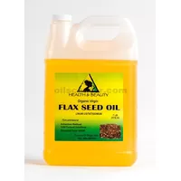 Flax seed oil organic carrier virgin cold pressed pure 7 lb