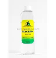 Aceite vegetal de glicerina grado usp 100% puro 12 oz
