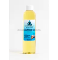 Grapeseed oil organic carrier cold pressed 100% pure 8 oz