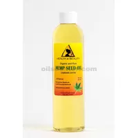 Aceite de semilla de cáñamo refinado portador orgánico prensado en frío crudo 100% puro 8 oz