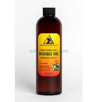 véhicule organique d'or non raffiné Huile de jojoba vierge brut pressé à froid pur 12 oz