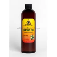 Jojoba oil golden organic carrier unrefined cold pressed raw virgin pure 36 oz