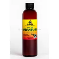 Karanja / pongamia oil organic unrefined virgin cold pressed raw pure 4 oz