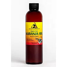Karanja / pongamia aceite virgen sin refinar orgánico prensado en frío puro puro 4 oz