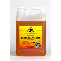 Karanja / pongamia oil organic unrefined virgin cold pressed raw pure 7 lb