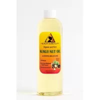 Kukui nut oil organic carrier cold pressed natural 100% pure 36 oz