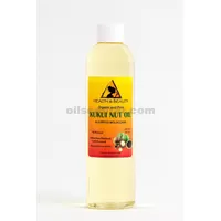 Kukui nut oil organic carrier cold pressed natural 100% pure 8 oz