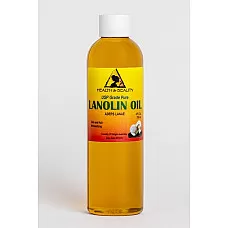 Lanolin oil usp grade pharmaceutical skin hair lips moisturizing 100% pure 4 oz