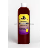 Lécithine stabilisant émulsifiant liquide fluide écrus soja émollient pur 36 oz
