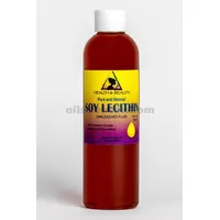 Lecithin soy unbleached fluid liquid emulsifier stabilizer emollient pure 4 oz