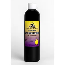 Lecitina girasol sin blanquear líquido emulsionante líquido emoliente puro 8 oz