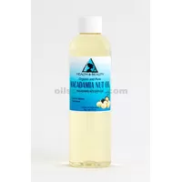 Aceite de nuez de macadamia portador orgánico prensado en frío 100% puro 4 oz