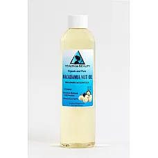 Macadamia nut oil organic carrier cold pressed 100% pure 8 oz