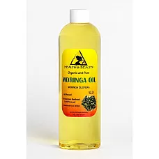 Moringa oil unrefined organic virgin carrier cold pressed natural fresh 100% pure 36 oz