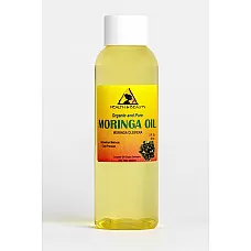 Moringa oil unrefined organic virgin carrier cold pressed natural fresh 100% pure 2 oz