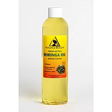 Moringa oil unrefined organic virgin carrier cold pressed natural fresh 100% pure 8 oz