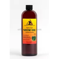 Cozntré non raffiné organique huile de Neem vierge pressée à froid brut pur 48 oz