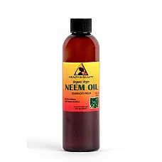 Neem oil organic unrefined concentrate virgin cold pressed raw pure 4 oz
