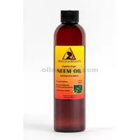 Cozntré non raffiné organique huile de Neem vierge pressée à froid brut pur 8 oz
