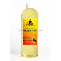 Aceite de oliva refinado orgánico prensado en frío premium natural fresco 100% puro 64 oz