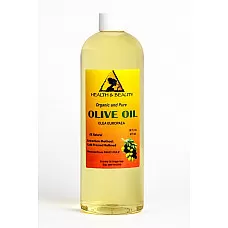 Aceite de oliva refinado orgánico prensado en frío premium natural fresco 100% puro 16 oz