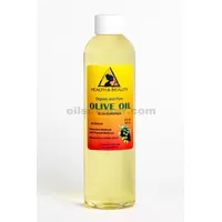 Aceite de oliva refinado orgánico prensado en frío premium natural fresco 100% puro 8 oz