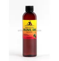 Olive oil extra virgin organic unrefined raw cold pressed premium pure 4 oz