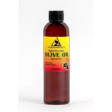 Aceite de oliva virgen extra orgánico sin refinar crudo prensado en frío premium puro 4 oz