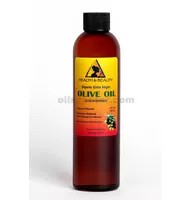 Olive oil extra virgin organic unrefined raw cold pressed premium pure 8 oz
