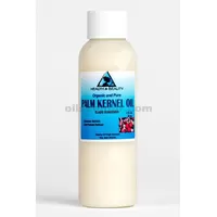 Aceite de almendra de palma portador orgánico prensado en frío sostenible natural 100% puro 2 oz