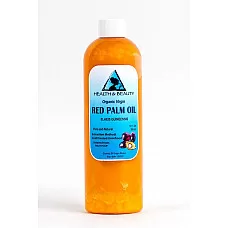 Aceite de palma "rojo" extra virgen sin refinar portador orgánico prensado en frío puro 12 oz