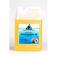 Aceite de almendra de durazno orgánico refinado prensado en frío premium fresco 100% puro 7 lb