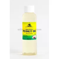 L'huile d'arachide raffinée froid véhicule organique pressé 100% pure 2 oz