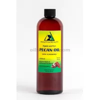 Pecan oil unrefined organic carrier cold pressed virgin raw premium pure 32 oz
