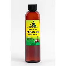 Pecan oil unrefined organic carrier cold pressed virgin raw premium pure 8 oz