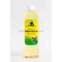 Perilla seed oil organic carrier cold pressed premium fresh 100% pure 24 oz