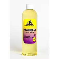 Polisorbato 20 t-maz 20 tween 20 solubilizante tensioactivo y emulsionante puro 24 oz