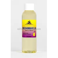 Polysorbate 20 t-maz 20 tween 20 solubilisant tensioactif & amp; émulsifiant pur 2 oz