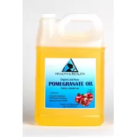 Aceite de semilla de granada refinado orgánico prensado en frío natural fresco 100% puro 7 lb