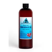 Pomegranate seed oil unrefined organic virgin cold pressed natural fresh 100% pure 32 oz