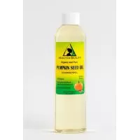 Aceite de semilla de calabaza portador orgánico refinado prensado en frío 100% puro 8 oz