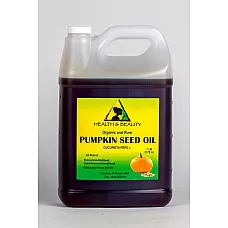 Pumpkin seed oil unrefined organic carrier cold pressed virgin raw pure 7 lb