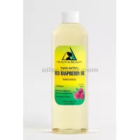 Red raspberry seed oil refined organic carrier cold pressed 100% pure 12 oz