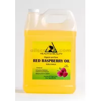 Red raspberry seed oil refined organic carrier cold pressed 100% pure 7 lb