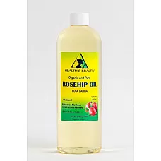 Aceite de semilla de rosa mosqueta refinado portador orgánico prensado en frío premium 100% puro 48 oz