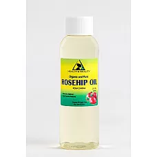 Rosehip seed oil refined organic carrier cold pressed premium 100% pure 2 oz