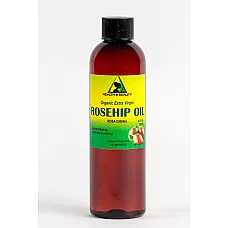 Rosehip seed oil unrefined organic extra virgin cold pressed premium pure 4 oz